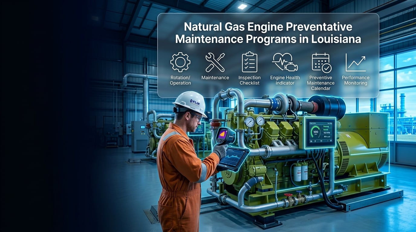 Natural Gas Engine Preventative Maintenance Programs